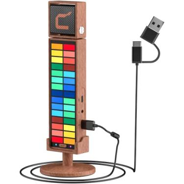 Imagem de Microfone condensador RGB USB, Comica RGB-UMic cardioide condensador com ganho, modos de reverberação, 48 kHz/24 bits, microfone perfeito para smartphone PC Xbox PS4/5 Tiktok Twitch YouTube Gaming Streaming Podcasting