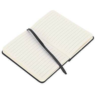Imagem de Caderno A6 3 peças capa dura bloco de notas caderno para escrever diário notas de escritório (preto)