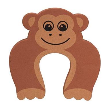 Imagem de Trava Porta Salva Dedos Macaco Kit 5 Unidades