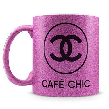 Imagem de Caneca Personalizada com Glitter Café Chic