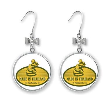 Imagem de Personalizado Adicionar imagem imagem imagem mensagem laço brincos gota pino piercing hoo