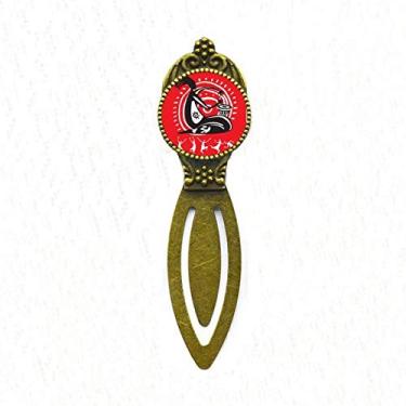 Imagem de Marcador de página retrô de pandeiro mexicano comemorando a dança mexicana do México