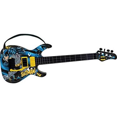 Imagem de Guitarra Infantil Cavaleiro das Trevas Batman Azul