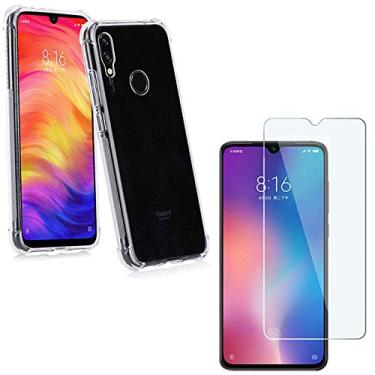 Imagem de Capa Antishock Transparente + Película de Vidro Temperado XIAOMI REDMI NOTE 7