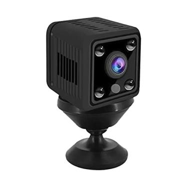 Imagem de Domary 1080P Mini Câmera Vídeo Camcorder Full HD 155 ° Grande Angular Detecção de Movimento IR Função WiFi 128GB de Memória Estendida para Monitoramento de Segurança Doméstica de Bebês Pet