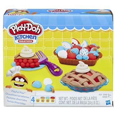 Imagem de Play-Doh, Massinha de Modelar Infantil, Kitchen Creations, Tortas Divertidas - Conjunto de Brinquedo com Acessórios e 4 Potes - A partir de 3 Anos