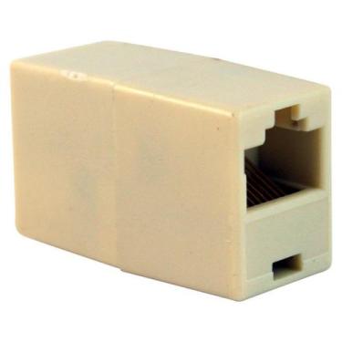 Imagem de Emenda Cabo Rj45 Fem/Fem Eletroexpress