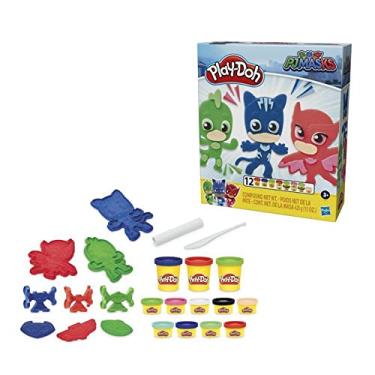 Imagem de Play-Doh, Kit de Massinha Heróis PJ Masks, Cores diversas