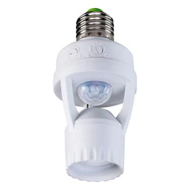 Imagem de Interruptor Sensor de Presença Intelbras Para iluminação Com Soquete ESP 360 S