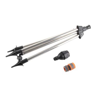 Imagem de Aspersor de irrigação rotativo automático de 360 graus, irrigador de tripé, bocal de irrigação rotativo de 360 graus, agricultura, jardim, gramado, ferramenta de irrigação
