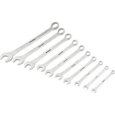 Imagem de Nove54, Jogo De Chaves Combinadas, 6 Mm A 22 Mm, Aço Carbono, 10 Peças.