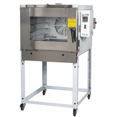 Imagem de Forno Turbo A Gás 5 Esteiras Com Pedestal Ftg5 Gastromaq Forno Glp Epóxi 220v