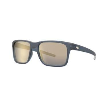 Imagem de Óculos Solar Hb H Bomb 2.0 10103210356026  Fosco Lente Dourado Espelhada-Masculino
