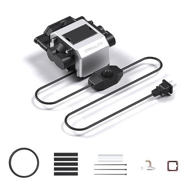 Imagem de Creality Air Assist para gravador a laser, bomba de assistência de ar ajustável de 22 L/min, sopra fumaça e poeira, mantenha o corte limpo, adequado para máquina de gravação Falcon 7,5W/10W, série