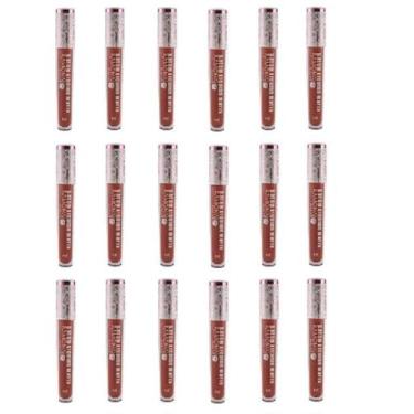 Imagem de Kit 18 Batom Líq. Matte Cor 28 Marsala 4ml - Ramona Make Up