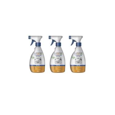 Imagem de 03 Limpador Multiuso Para Mdf, Alumínio, Inox, Formica 500ml  - BARONE