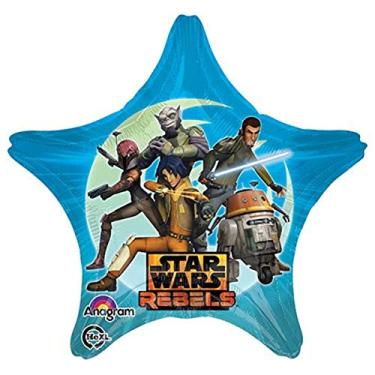 Imagem de Anagram Balão de alumínio Star Wars Rebels, 71 cm, multicolorido