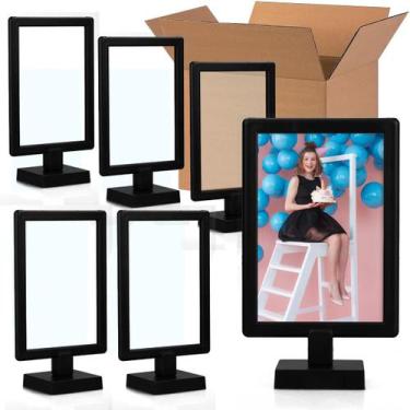 Imagem de Porta Retrato 10x15 Display Duplo Foto - 20 unidades - Fernandes