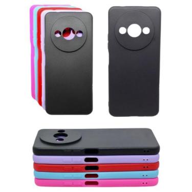 Imagem de Capa Proteção Capinha Para Redmi A3 Aveludada Silicone - Mustangshop, 