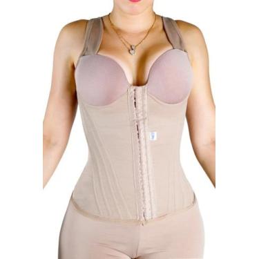 Imagem de Cinta Modeladora Tecido Duplo Alta Compressão 12 Barbatanas - Fanático