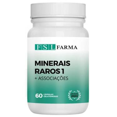 Imagem de Minerais Raros 1: Zinco, Cobre, Selênio, Cromo 60 Cápsulas - FSL FARMA