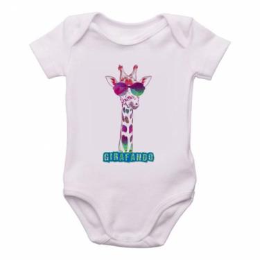 Imagem de body nenê criança roupa bebê Girafando - Empório Dutra, P   ( 0-2 Mese