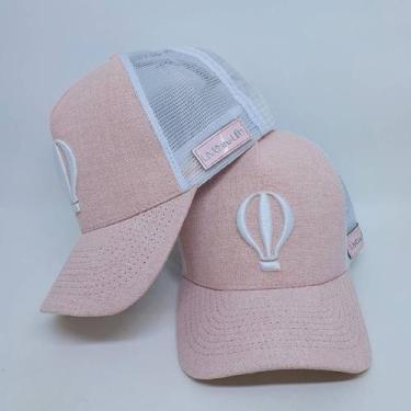 Imagem de Boné Trucker Rosa Balloon - Live the Life, Rosa, Único