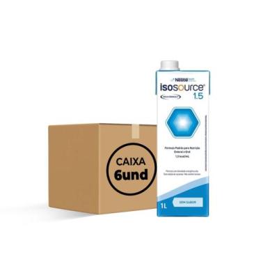 Imagem de Isosource 1.5 Kcal/ML Litro (CX C/06 Litros) - Nestlé