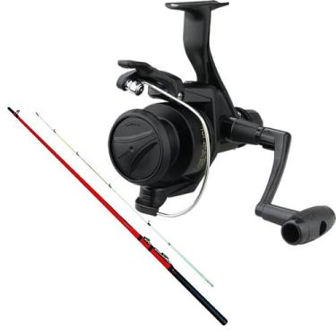 Imagem de Molinete Shimano IX 4000 Com Vara para Molinete Cmik 2,10m