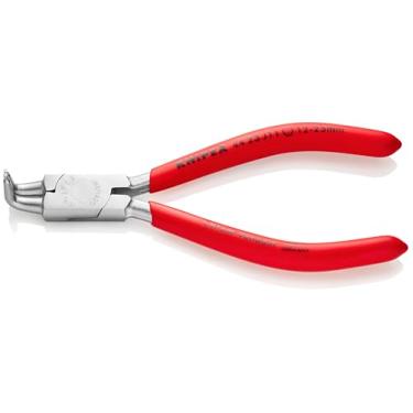 Imagem de KNIPEX Ferramentas – Alicates de argola, interno, ângulo de 90 graus, ponta forjada, diâmetro do furo 15/32"-1", cromado (4423J11)