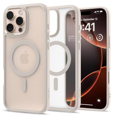 Imagem de Capa Spigen para iPhone 16 Pro Max, ultra híbrida [MagFit] compatível com MagSafe - Fro...