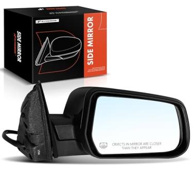 Imagem de A-Premium Espelho retrovisor elétrico do lado do passageiro - compatível com Chevrolet Equinox 2010-2015 e GMC Terrain 2010-2011 - Espelho retrovisor externo externo dobrável manual aquecido -