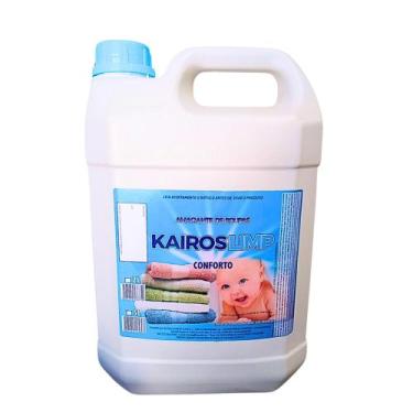 Imagem de Amaciante de Roupas KAIROSLIMP Conforto Concentrado 5L - Maciez e Perf