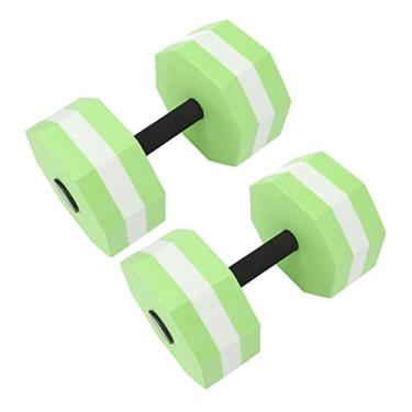 Imagem de Halteres para Exercícios Aquáticos, Halteres Flutuantes de água de EVA, Boa Elasticidade, Flutuabilidade Forte para Piscinas Internas