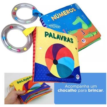 Imagem de Livrinho Educativo Para Bebe Minhas Primeiras Palavras e Números em Te