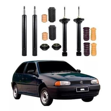 Imagem de 4 Amortecedor  Kit Suspensão Gol Bola 96 97 98 99 00 01 - Millenium