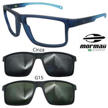 Imagem de Oculos Mormaii 6127 Swap 5 KC6 Com 2 Clipons Cinza e G15, Cinza, G15