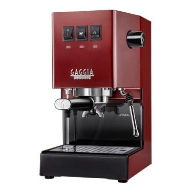 Imagem de Gaggia Máquina de café expresso RI9380/47 Classic Pro, 1,3 litros, vermelho cereja