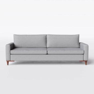 Imagem de Sofá Living em Linho Cinza Claro 2,00m Viena - Home Mobily