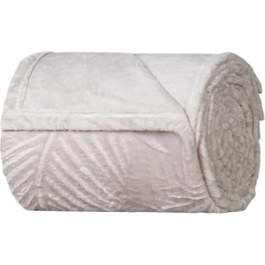 Imagem de Manta Queen Brushed New Microfibra Flannel 100% Poliéster 220x230 Biscuit