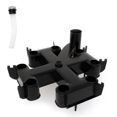 Imagem de VODCACA Coletor superior com substituição de conjunto de sangramento de ar para Pentair FNS Plus 24, 36, 48, 60 filtro de piscina e spa, substitui #59023700