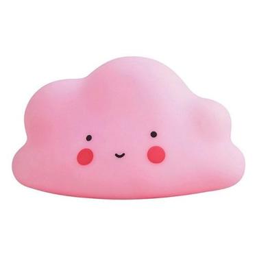 Imagem de Luminária Mesa Mini Abajur Nuvem 15x8cm Led Baby Bebê Quarto - Art Hou