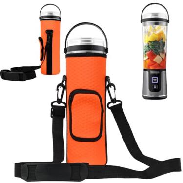 Imagem de NUENSS-ROR Bolsa De Armazenamento Para Liquidificador Portátil Ninja Com Capa Protetora Contra Poeira E Alça Ajustável Ombro Bc151Nv/Bc51Nv/Bc151Bk/Bc151Cr/Bc151Em/ Bc151Pr/Bc151Wh/Bc155Ps Blast Ble