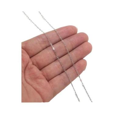Imagem de Corrente Frisada De Aço Inoxidável De 2 Metros Para Colar DIY Pulseira