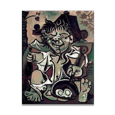 Imagem de Murais Happy Bobo Diego Rivera – Arte de realismo socialista mexicano, muralista do século 192, coleção clássica do museu de Nova York para decoração de casa 80 x 104 cm