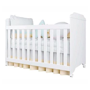 Imagem de Berço Mini Cama Mel Em Mdf Carolina Baby Branco