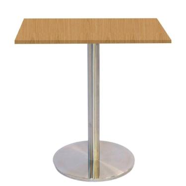 Imagem de Mesa Bistrô Beta 112,50 Cm (alt) Disco Redondo Tampo Mdp Redondo 70 Cm (larg) X 2,50 Cm (alt) Samba