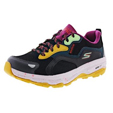 Imagem de Skechers Tênis de corrida feminino Go Run Trail Altitude-Backwoods Trail, Preto/Multi, 37