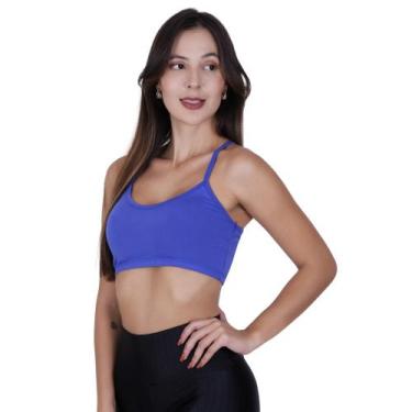 Imagem de Top Fitness de Academia sem Bojo Liso - c8 TOP ANA - TERRA E MAR MODAS