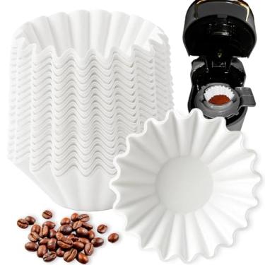 Imagem de Palksky Filtro de café descartável para cafeteira Ninja PB051/PB041, 300 filtros de substituição para máquina de café Ninja Pod & Grounds Specialty de dose única, branco